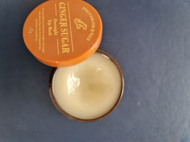 ARITAUM Ginger Sugar Overnight Lip Mask review photo by Angienab