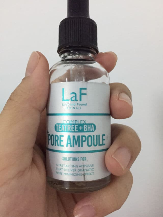 LaF (Lost and Found) Tea Tree + BHA Pore Ampoule review photo by AnnaLola
