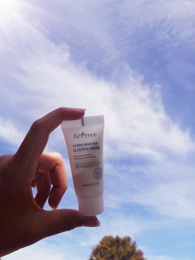 ISNTREE Clear Skin PHA Sleeping Mask review photo by AnnaSkinGlo