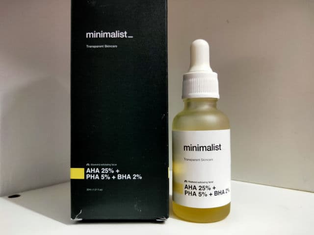 Minimalist AHA 25% + PHA 5% + BHA 2% review photo by Annie93
