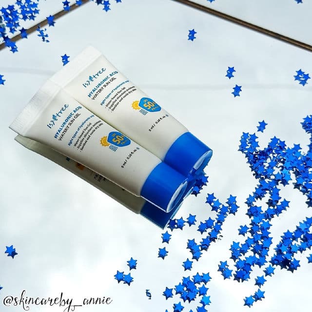 ISNTREE Hyaluronic Acid Watery Sun Gel SPF50+ PA++++ review photo by Annie93
