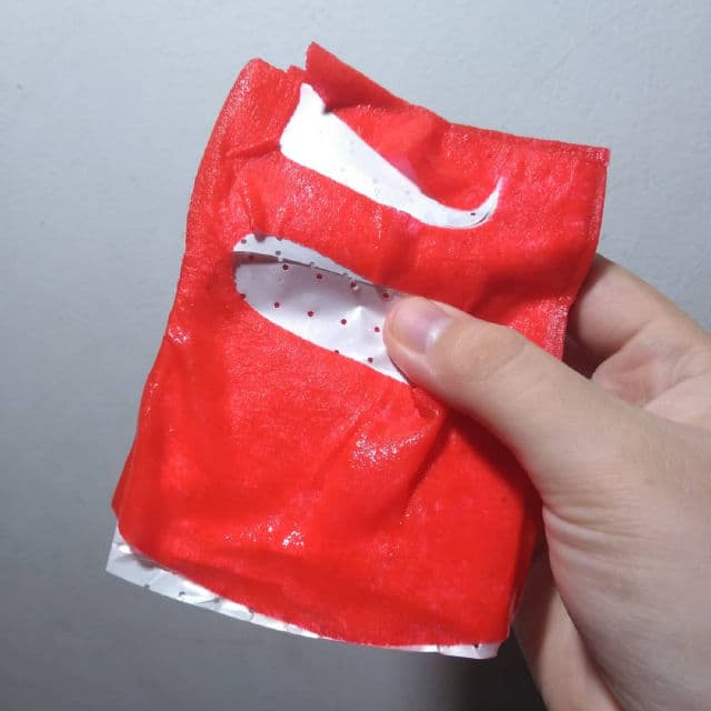Double Dare OMG! Red + Snail Mask review photo by Annisadivi