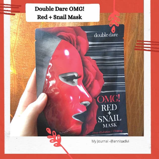 Double Dare OMG! Red + Snail Mask review photo by Annisadivi