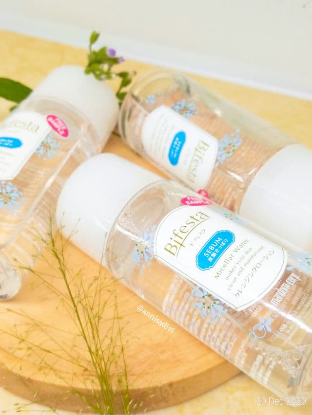 Bifesta Cleansing Lotion Sebum review photo by Annisadivi