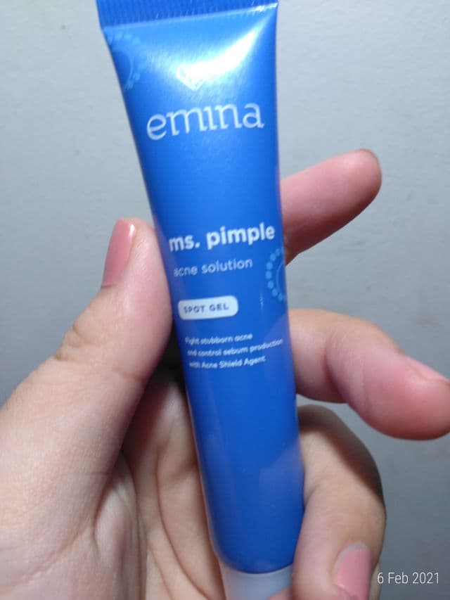 Emina Ms. Pimple Acne Solution Spot Gel review photo by Annisadivi