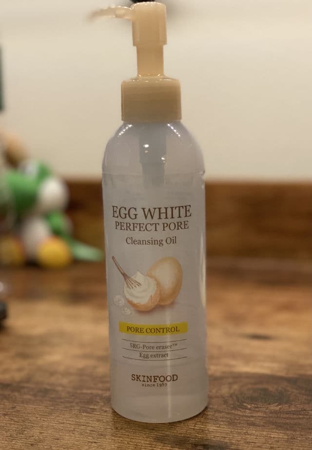 SKINFOOD Egg White Perfect Pore Cleansing Oil review photo by AnqiKbeauty