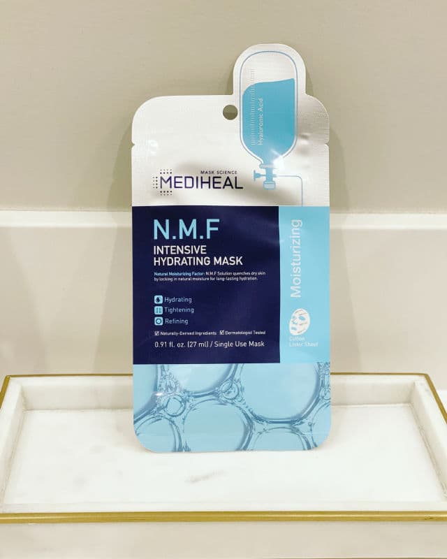 MEDIHEAL N.M.F Intensive Hydrating Sheet Mask review photo by AnqiKbeauty