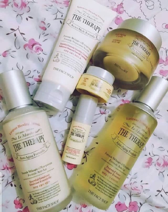 THE FACE SHOP The Therapy Oil Blending Formula Cream review photo by yeppujicare