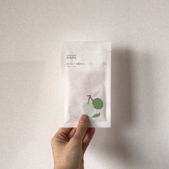Sioris Make It Bright Sheet Mask review photo by Ariana