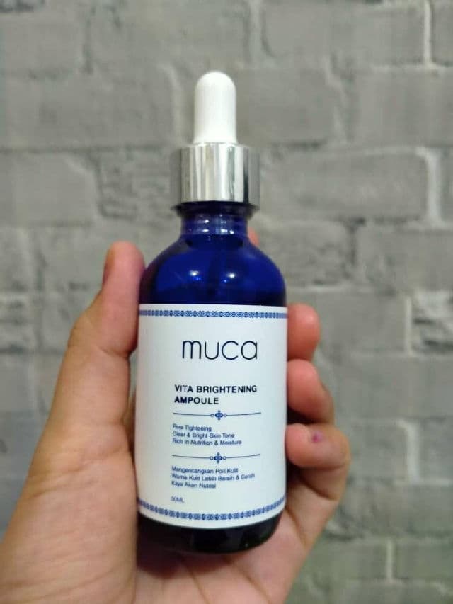 MUCA Skincare Vita Brightening Ampoule review photo by ArryfaDeen
