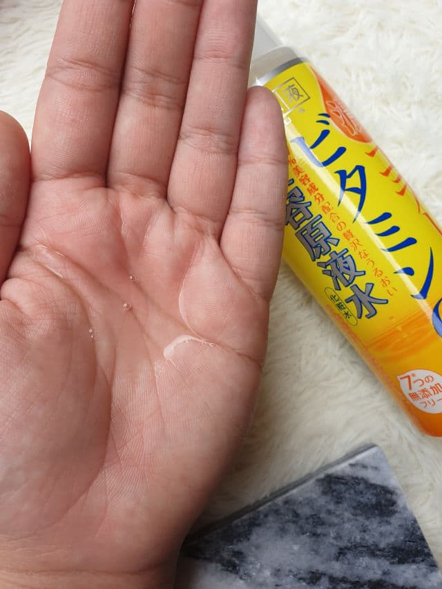 Biyougeneki Moisture VC Lotion review photo by Ashleysmq