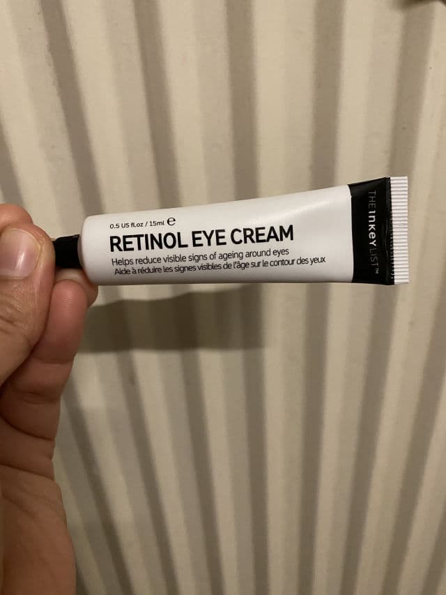 The Inkey List Retinol Eye Cream review photo by Astha