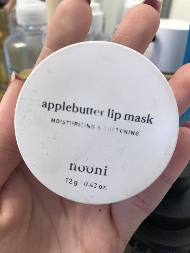 Nooni Apple Butter Lip Mask review photo by Audlyskincare