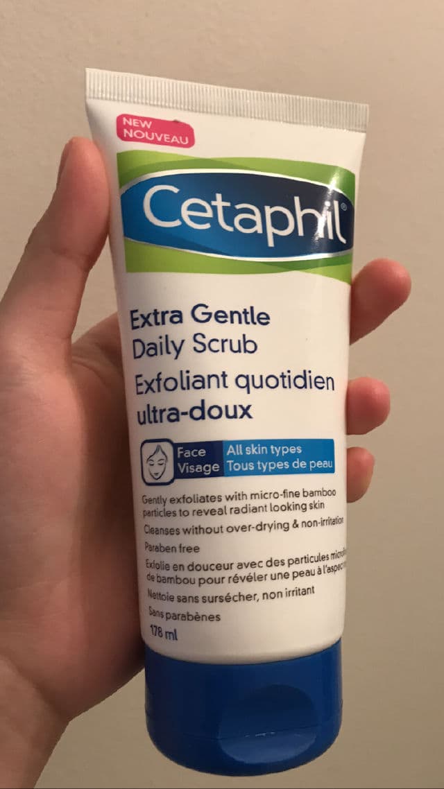 Cetaphil Extra Gentle Daily Scrub review photo by skincarex18