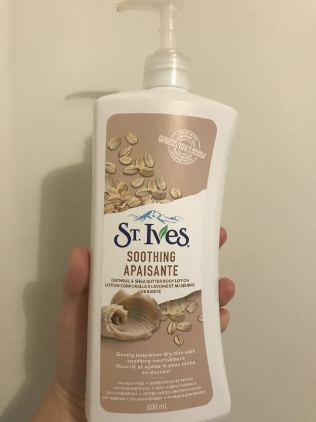 St. Ives Soothing Oatmeal and Shea Butter Body Lotion review photo by skincarex18
