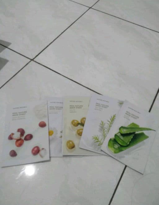 NATURE REPUBLIC Real Nature Green Tea Mask Sheet review photo by pparuhwaktu