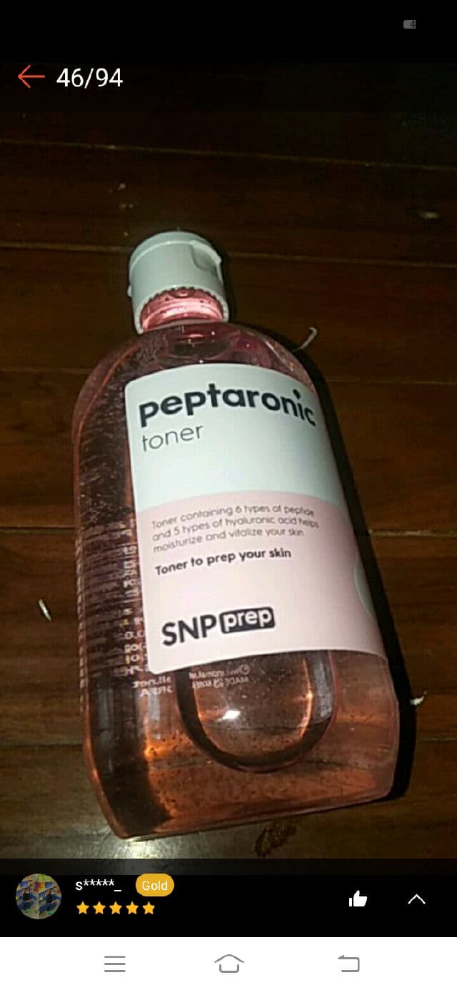 SNP Peptaronic Toner  review photo by pparuhwaktu