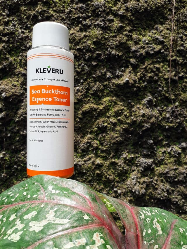 Kleveru Sea Buckthorn Essence Toner review photo by Awanis