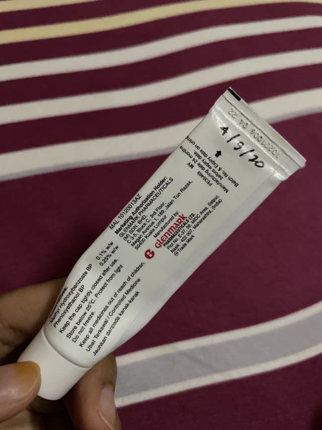 Glenmark Deriva Aqueous Gel review photo by Ayaeyy