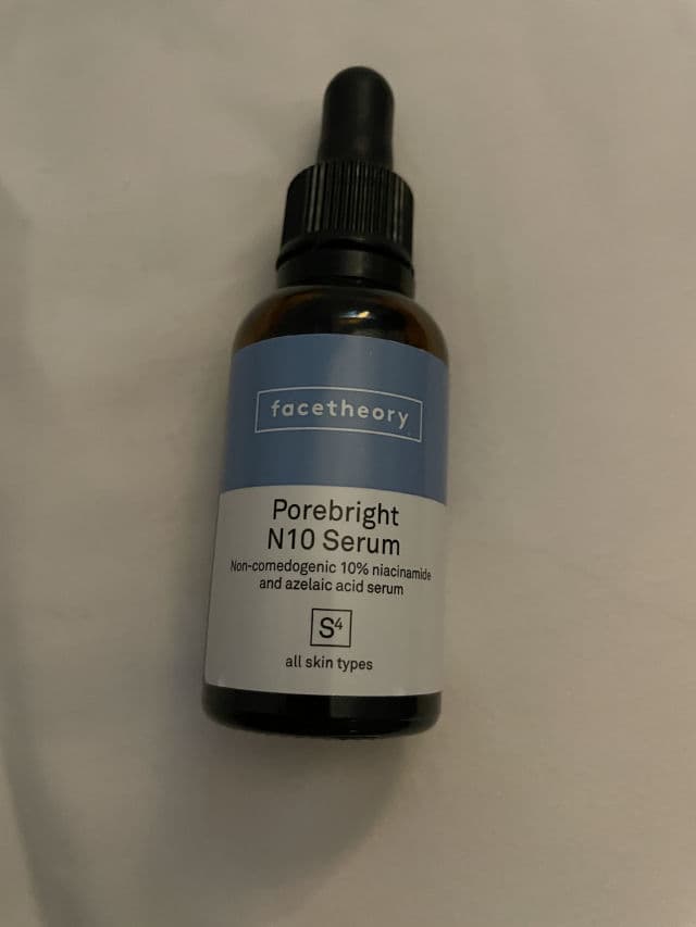 facetheory PoreBright N10 Serum review photo by Aydutza