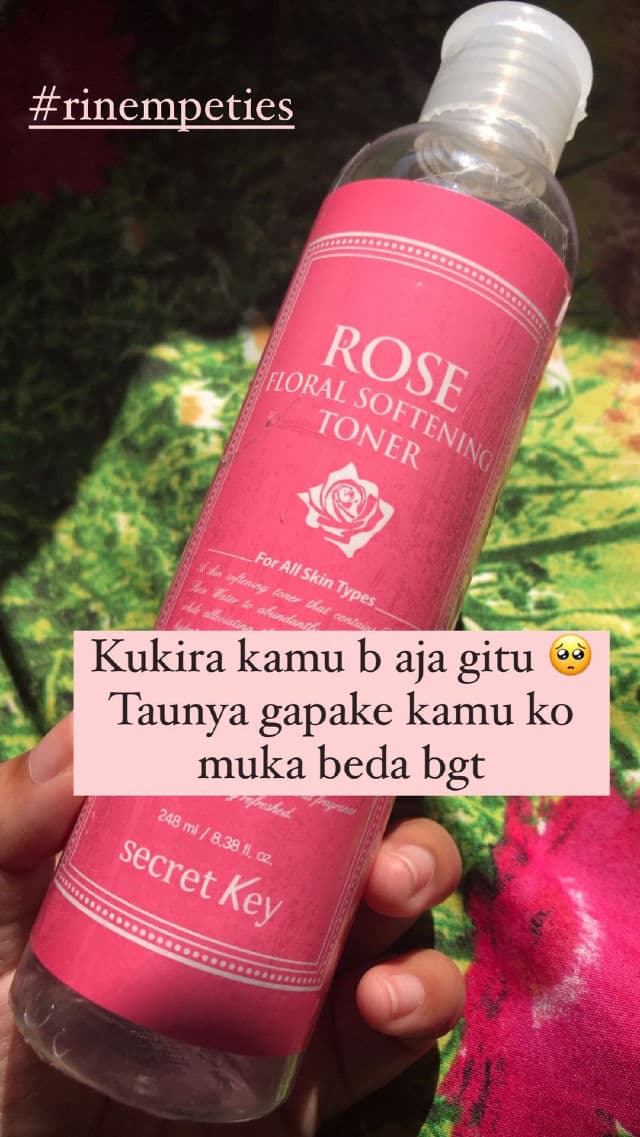 SECRET KEY Rose Floral Softening Toner review photo by Azurine