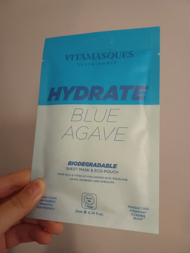 Vitamasques Hydrate Blue Agave review photo by AzureLily