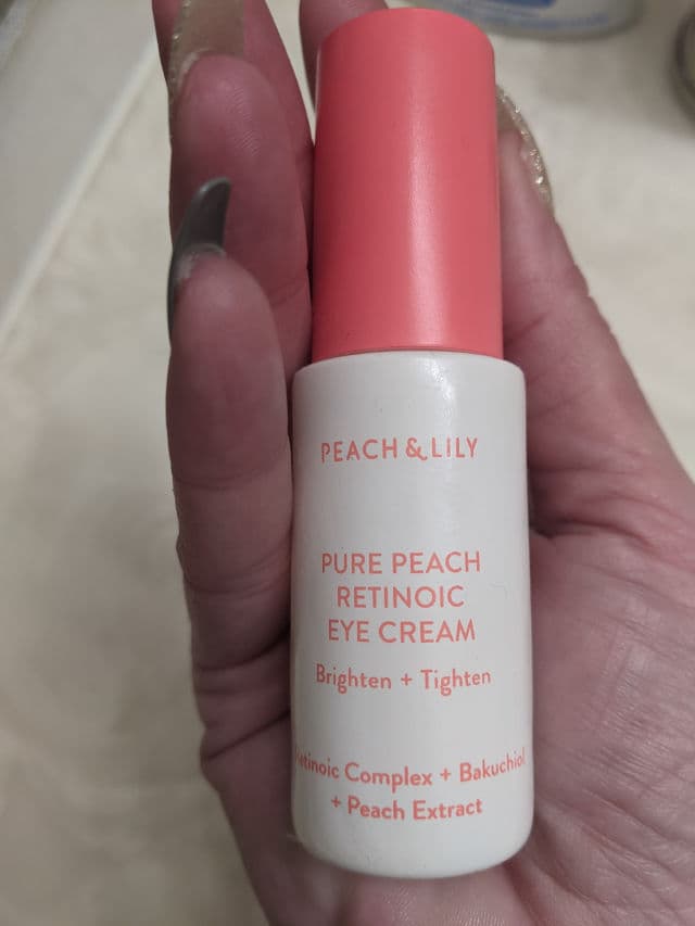 Peach & Lily Pure Peach Retinoic Eye Cream review photo by Azureblu