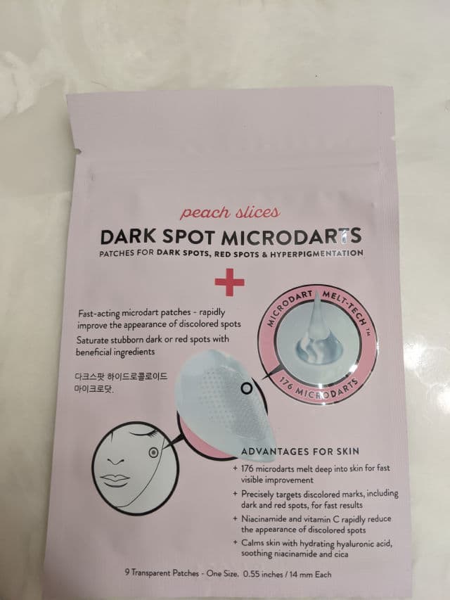 Peach Slices Dark Spot Microdarts review photo by Azureblu