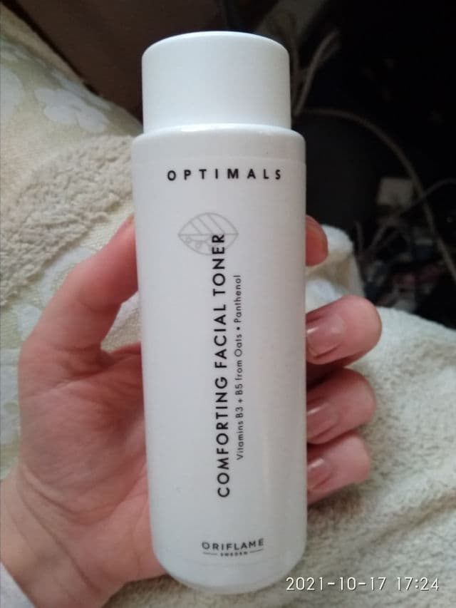 Oriflame Optimals Comforting Facial Toner review photo by Balkangirl