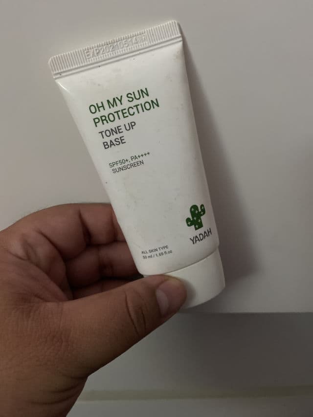 Yadah Oh My Sun Protection Tone Up Base SPF50+ PA++++ review photo by Bazz