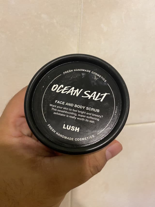 LUSH Ocean Salt review photo by Bazz