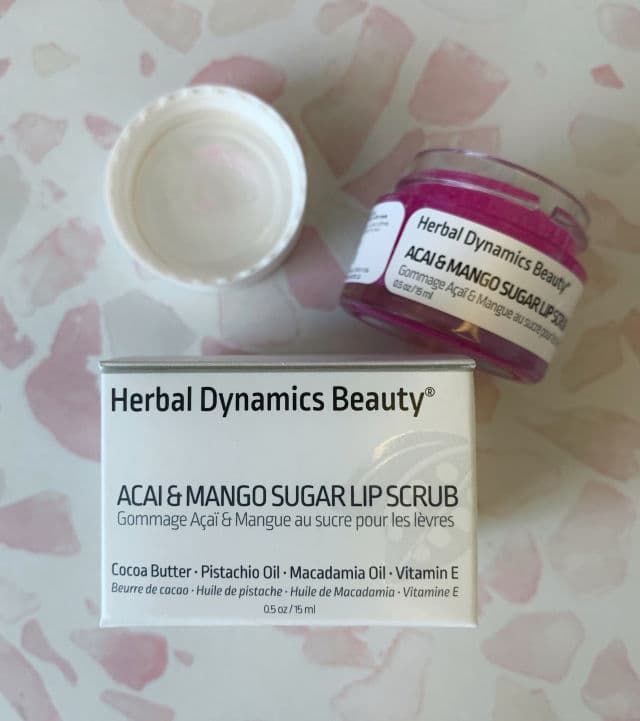 Herbal Dynamics Beauty LipSooth™ Acai & Mango Sugar Lip Scrub review photo by BeSavvy