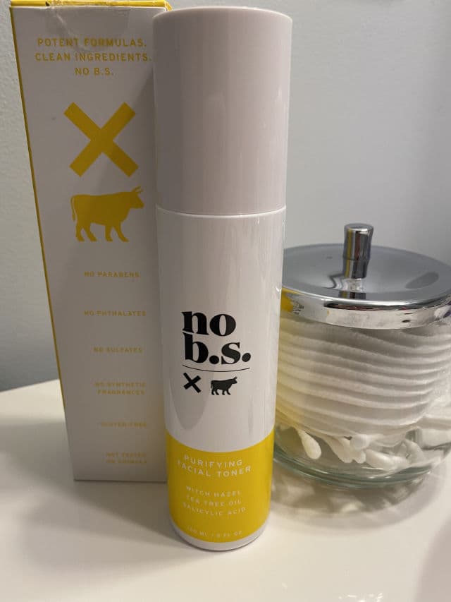 No B.S. Skin Care Purifying Facial Toner review photo by Beachwaves