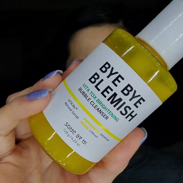 Some By Mi Bye Bye Blemish Vita Tox Brightening Bubble Cleanser review photo by BeatusMortem