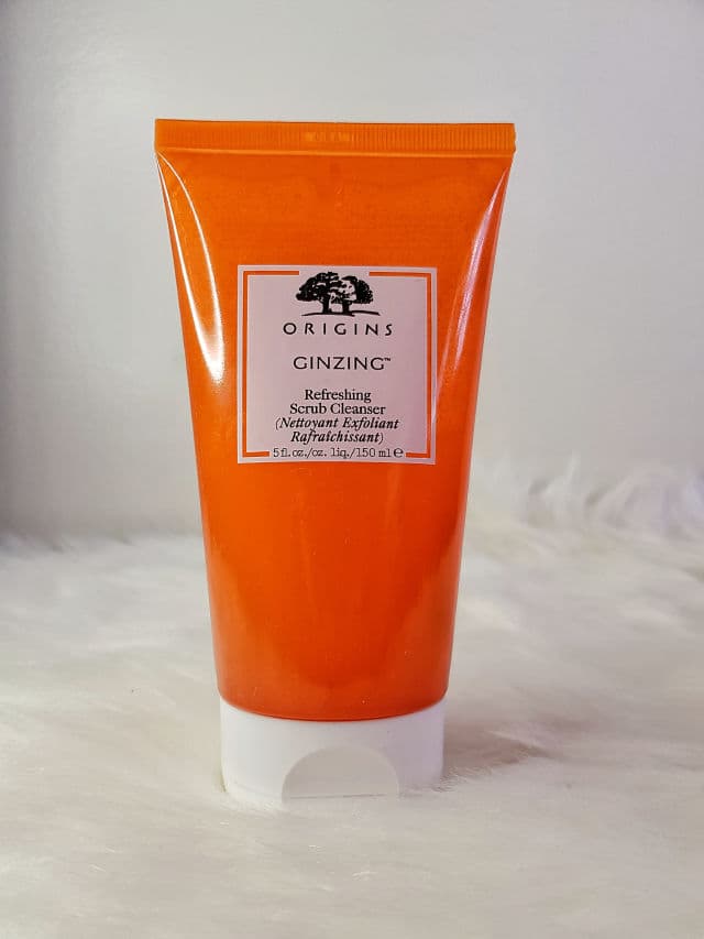 Origins GinZing Refreshing Scrub Cleanser review photo by Beautyaleert