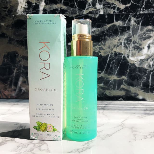 KORA Organics Minty Mineral Hydration Mist  review photo by Beautywithhunnie