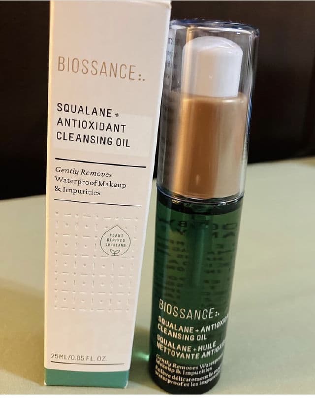 Biossance Squalane + Antioxidant Cleansing Oil review photo by AditiAgarwal