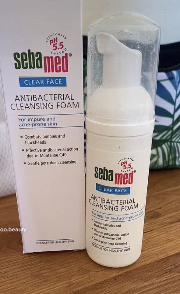 Sebamed Clear Face Antibacterial Cleansing Foam review photo by BellaBooBeauty