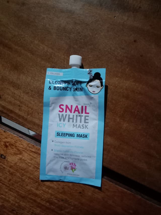Snail White Icy Mask review photo by Biyangkaaa