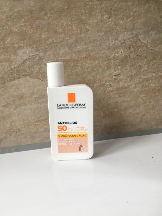 La Roche-Posay Anthelios Shaka Fluid 50+ review photo by BlemishedBeth