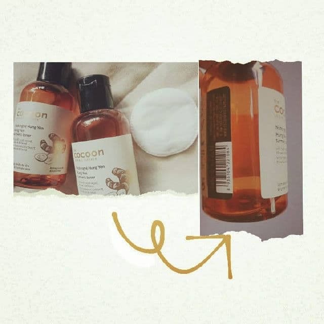 the Cocoon Hung Yen Turmeric Toner  review photo by Blogcuan