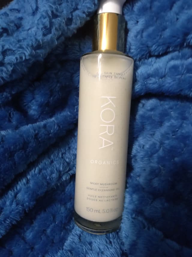 KORA Organics Milky Mushroom Gentle Cleansing Oil review photo by Bobbie