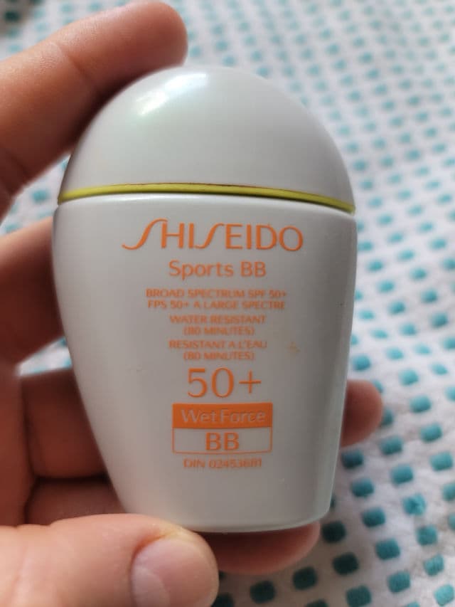 Shiseido Sports BB Cream SPF 50+ Sunscreen - Medium review photo by DrBroflovski