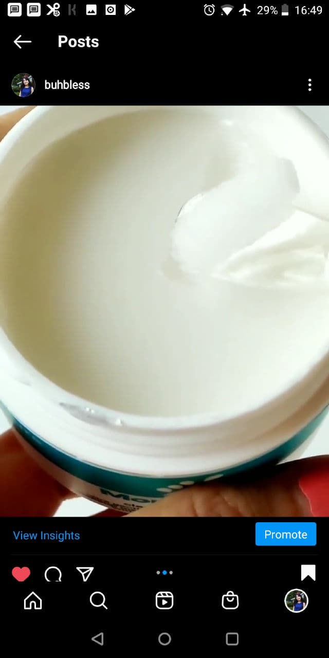 ENATURE Moringa Cleansing Balm review photo by Buhbles