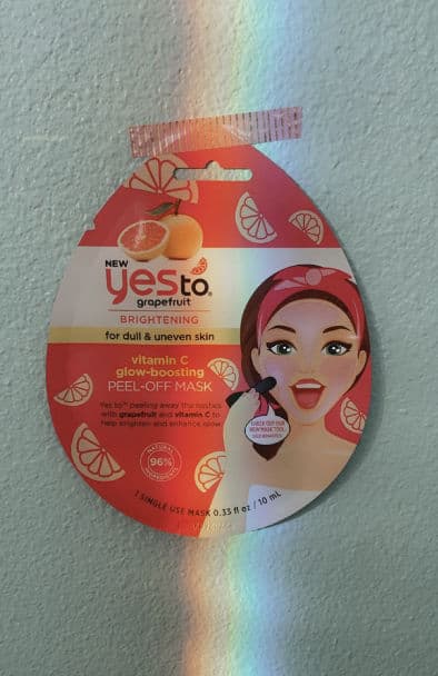Yes To Grapefruit Vitamin C Glow-Boosting Peel-Off Mask review photo by pasteltulips