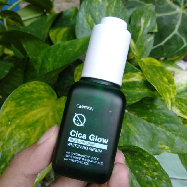 OMNISKIN Cica Glow Blemish Skin Whitening Serum review photo by Cacaaaa