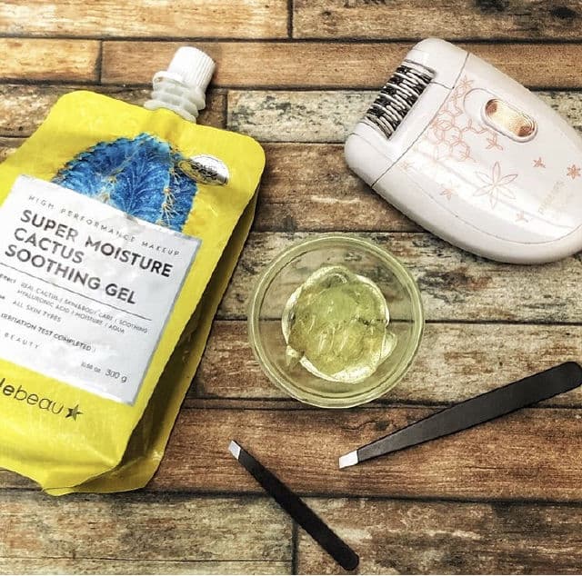 Celebeau Super Moisture Cactus Soothing Gel - 95% Cactus Extract review photo by Camelliaskinensis
