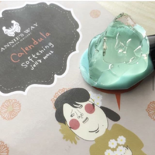 Annie's Way Calendula + Chamomile Softening Jelly Mask review photo by Camelliaskinensis