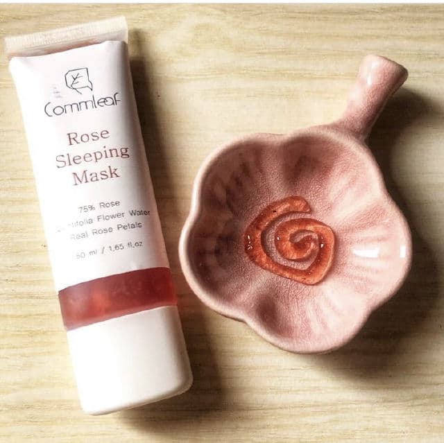 Commleaf Rose Sleeping Mask review photo by Camelliaskinensis