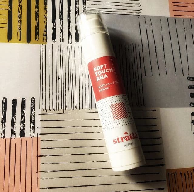 Stratia Soft Touch AHA review photo by Camelliaskinensis